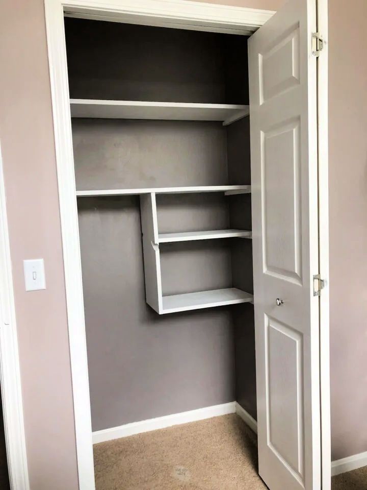 Build Your Own Closet Shelves