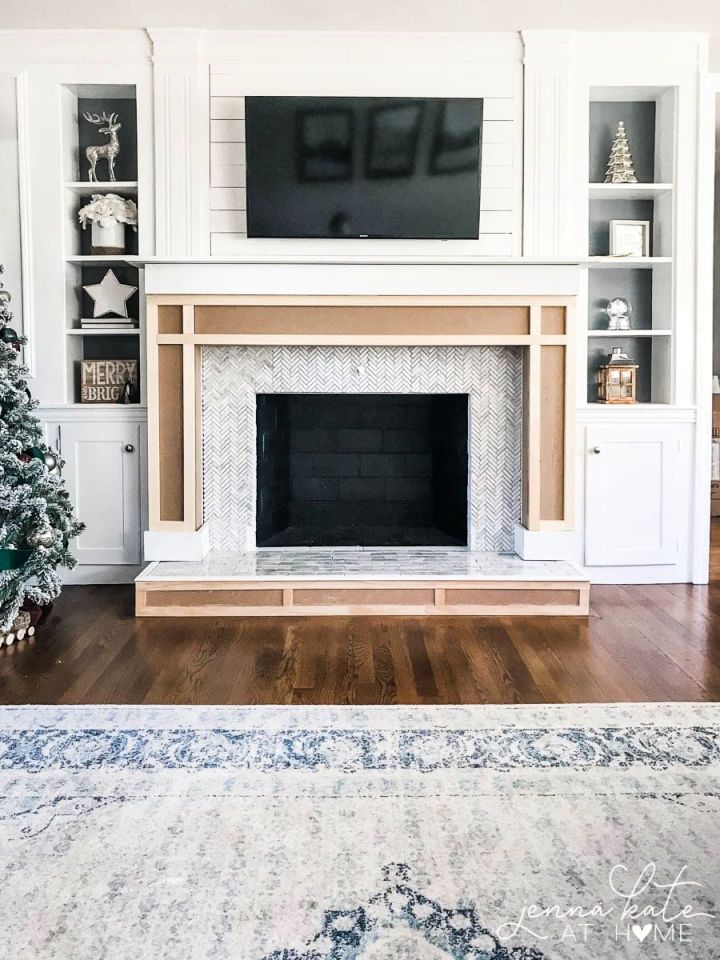 Build Your Own Fireplace Surround 1