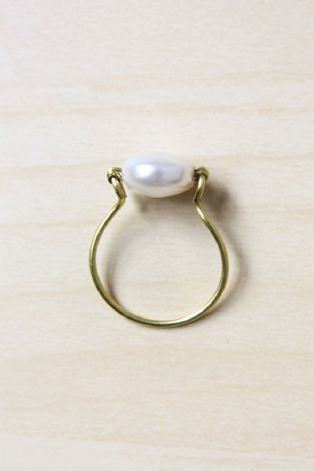 Clean and Simple DIY Wire Wrapped Ring