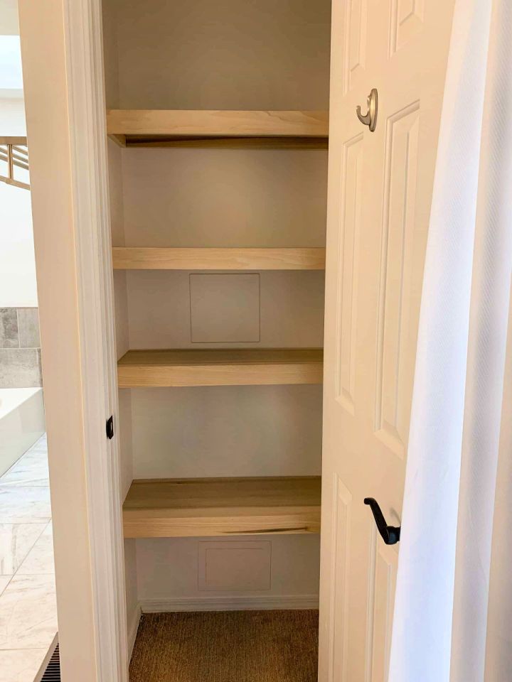 Build Closet Shelves - Step-by-Step Instructions
