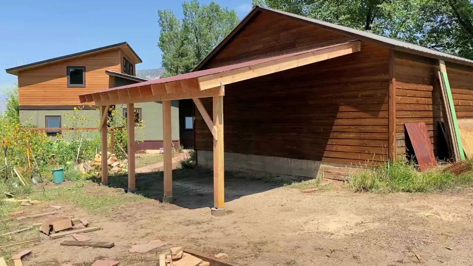 DIY Wooden Carport