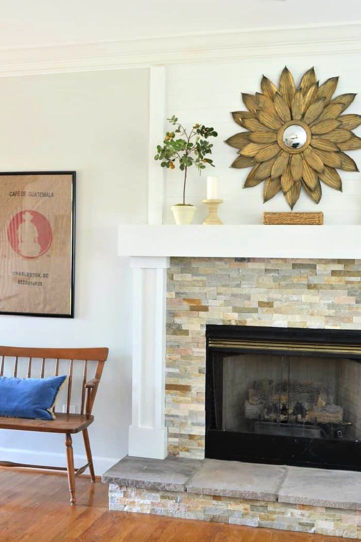 DIY Easy Fireplace Makeover TutorialMakeover Tutorial