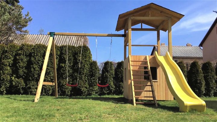 DIY Outdoor Playground Set for Kids