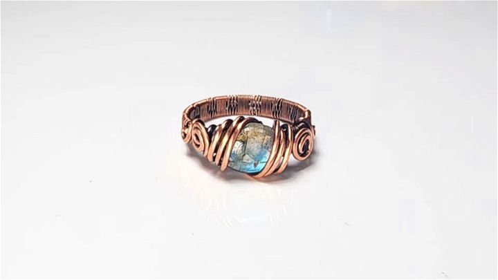DIY Wire Wrapped Woven Ring Tutorial