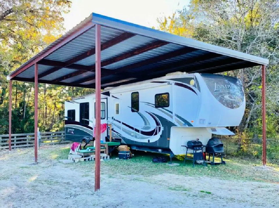 Make Your Own RV Carport