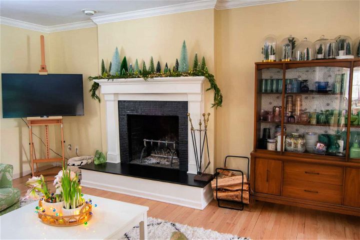 Fireplace Transformation Under $15