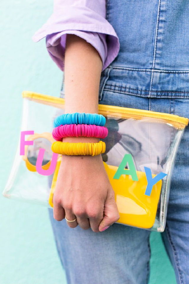 Easy DIY Paper Disk Bracelet