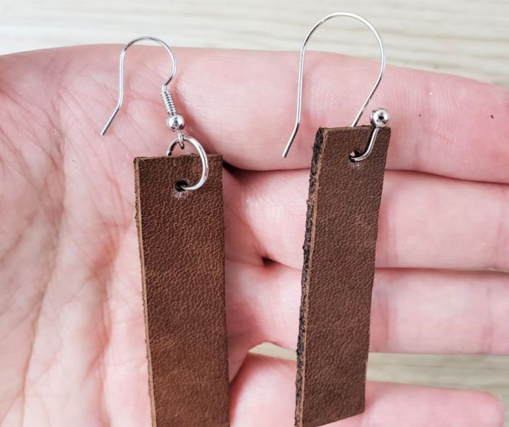 Make Your Own Leather Earrings
