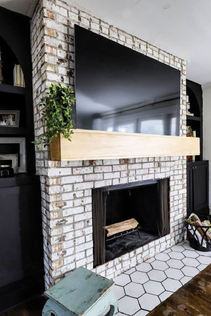 How to Add Brick to a Fireplace