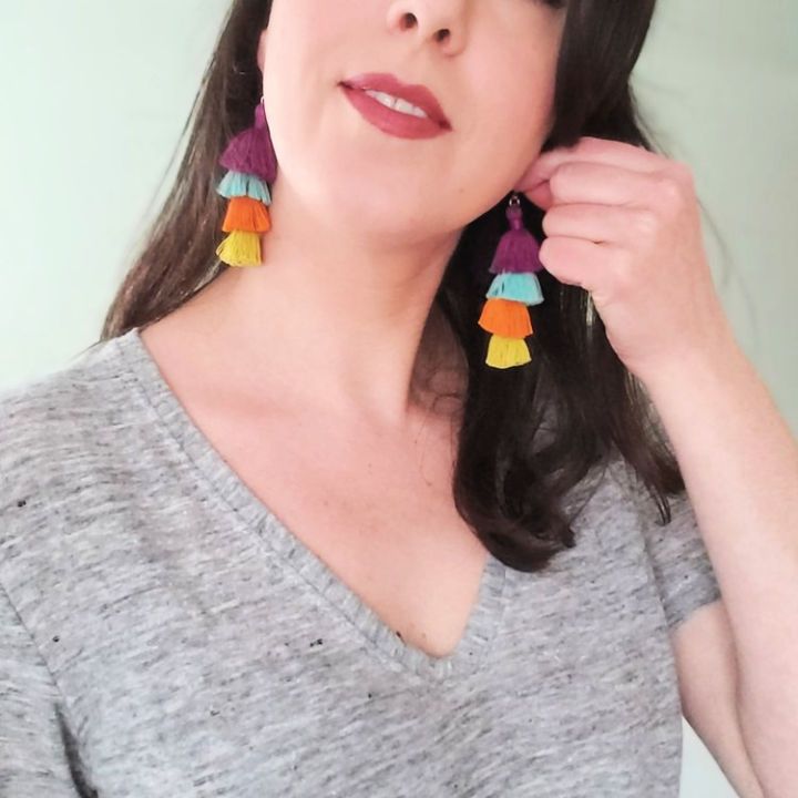 Festive Tassel Earrings for Spring