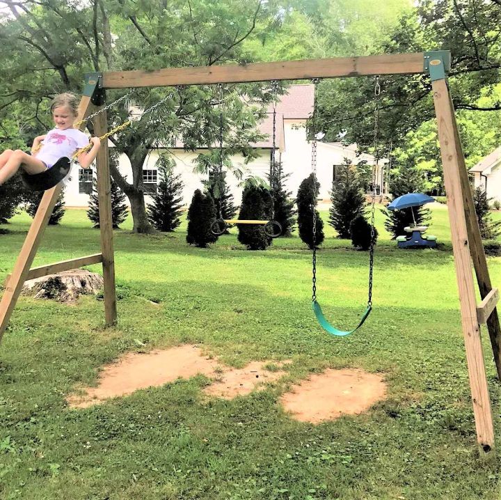 25 Free DIY Swing Set Plans: Learn Building a Swing Set