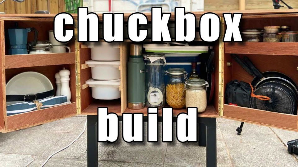 25 DIY Chuck Box Plans: Camp Kitchen Box Ideas