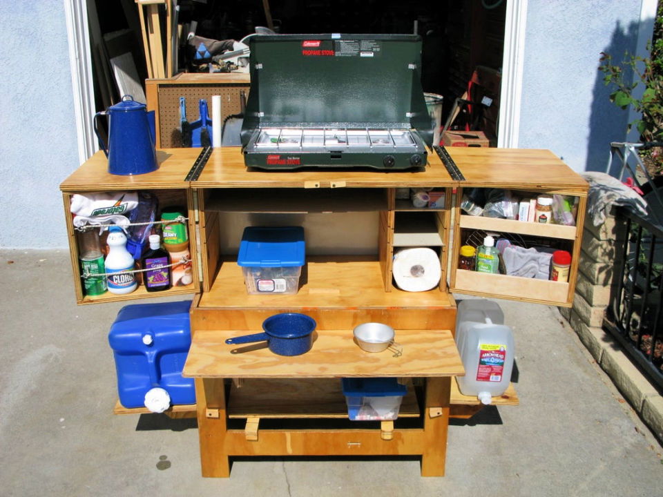 The DIY Overland Camp Kitchen - Chuck Box - Patrol Box - Campervan