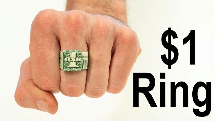 How to Fold a Dollar Into a Ring