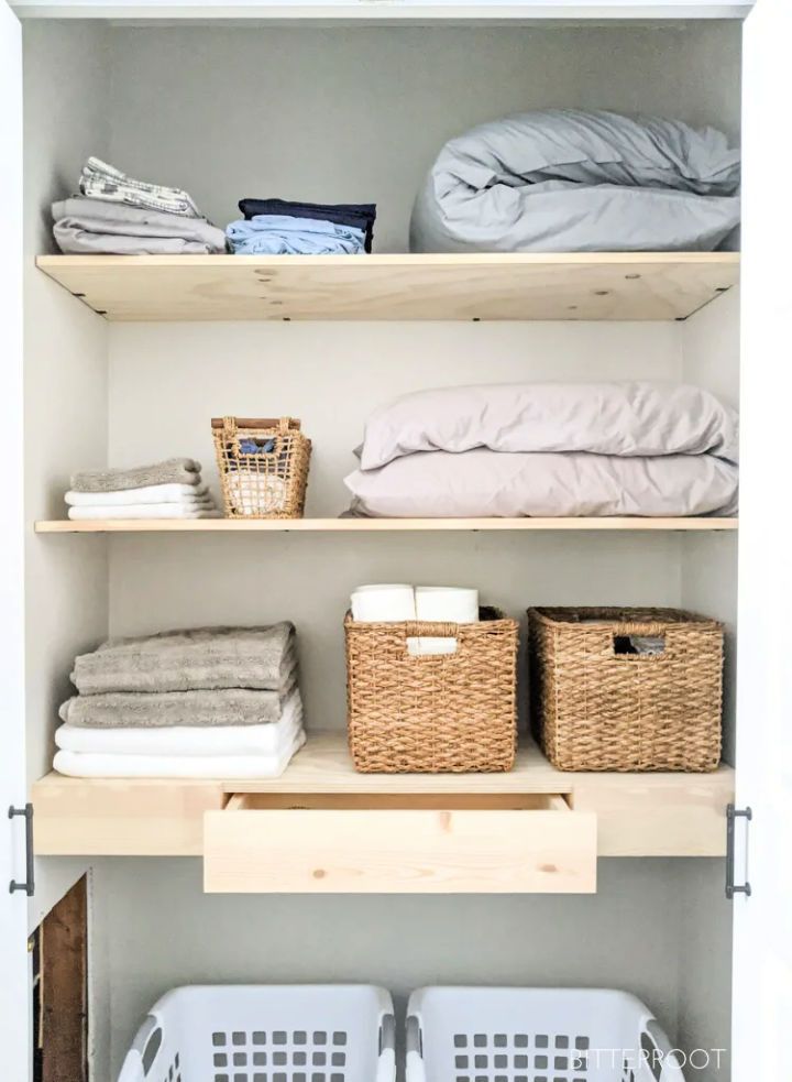 How to Make Your Own Closet Shelves
