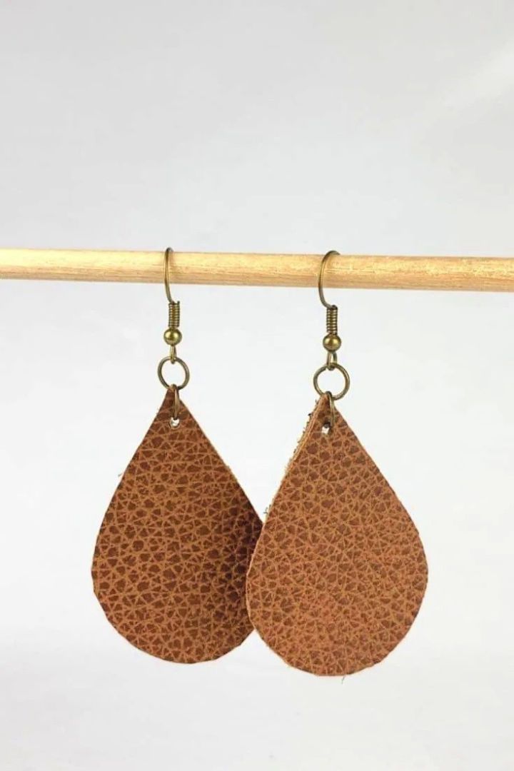 How to Make Your Own Leather Earrings