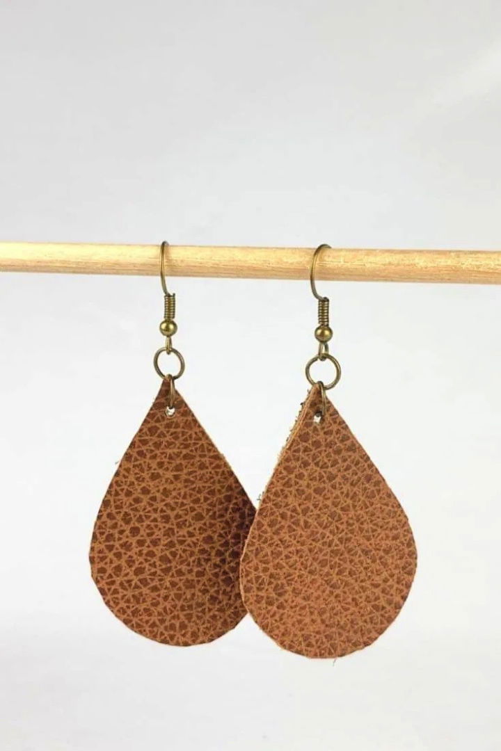 How to Make Your Own Leather Earrings