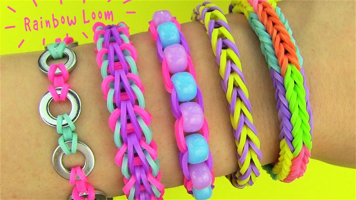 How to Make a Bracelets With Rubber Bands