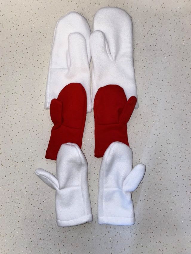 How to Sew Upcycled Sweater Mittens