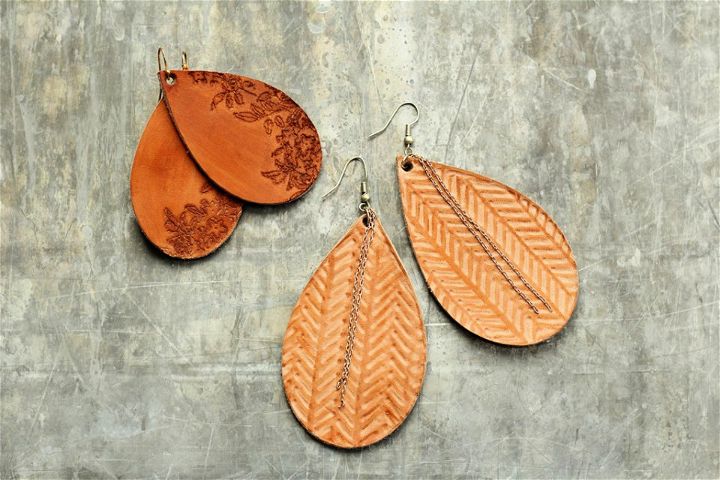 Best Leather Earrings Design Using Cricut Makers Tools