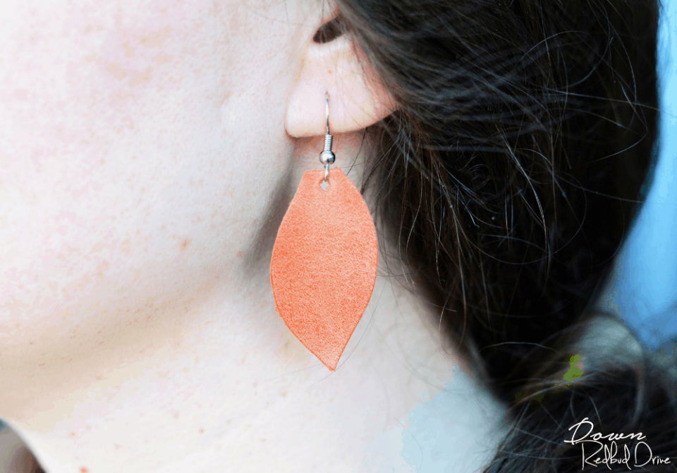 How to Make Leather Earrings at Home