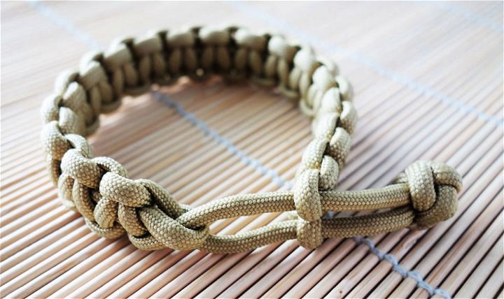 Instructions for Inspirational Paracord Bracelet with a Slide Knot