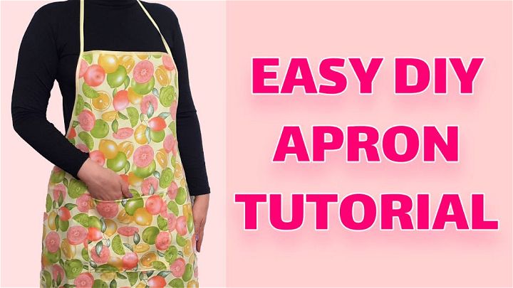 How to Sew a Kitchen Apron at Home
