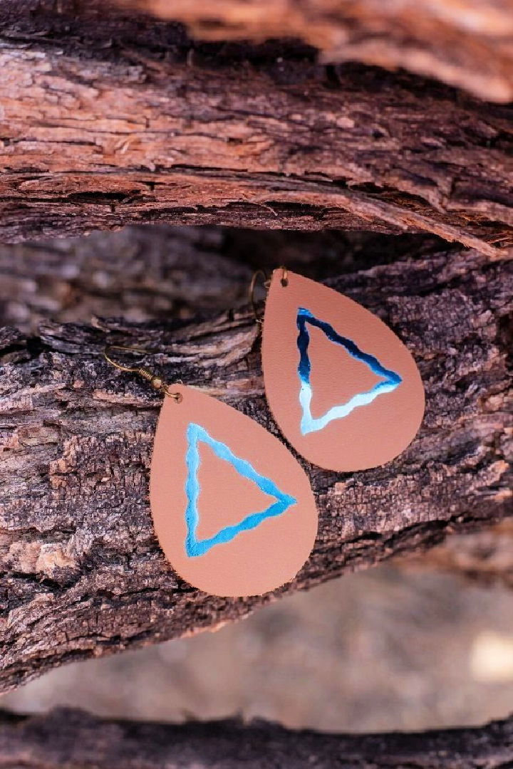 Personalized Girl Tribe Earrings Using Cricut Maker