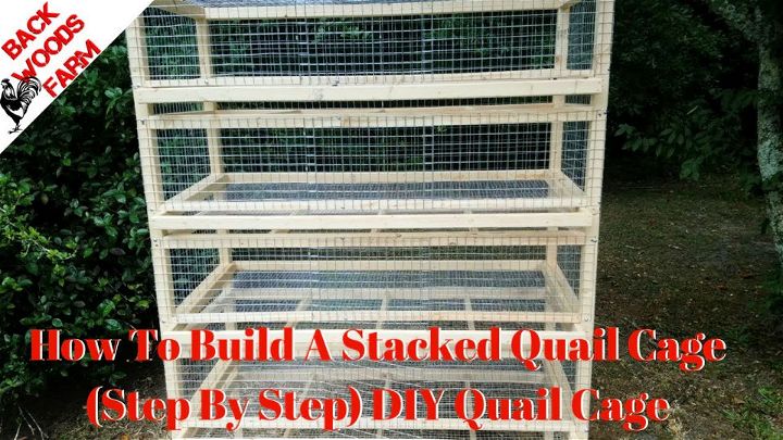 Make Your Own Quail Cage