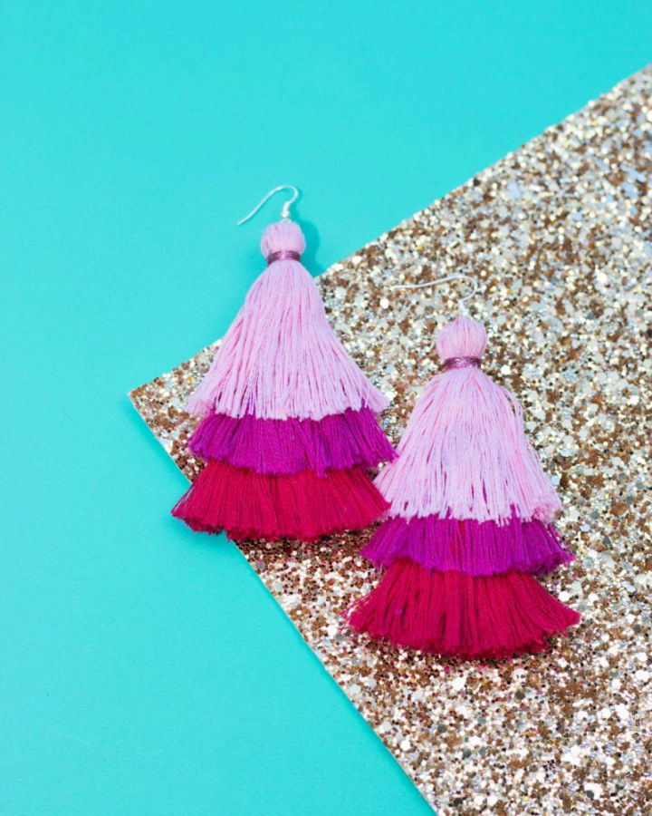 Make Your Own Tassel Earrings