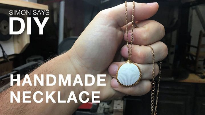 Quick DIY Seashell Necklace