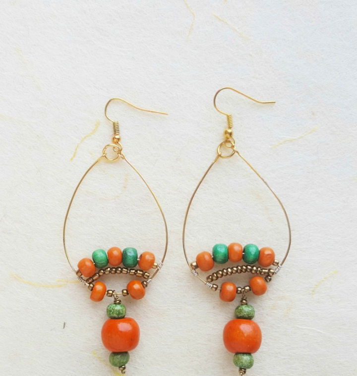 Teardrop Earrings Step-by-Step Instructions