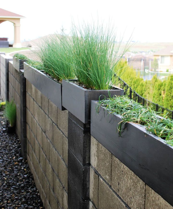 Build Your Own Modern Outdoor Planters