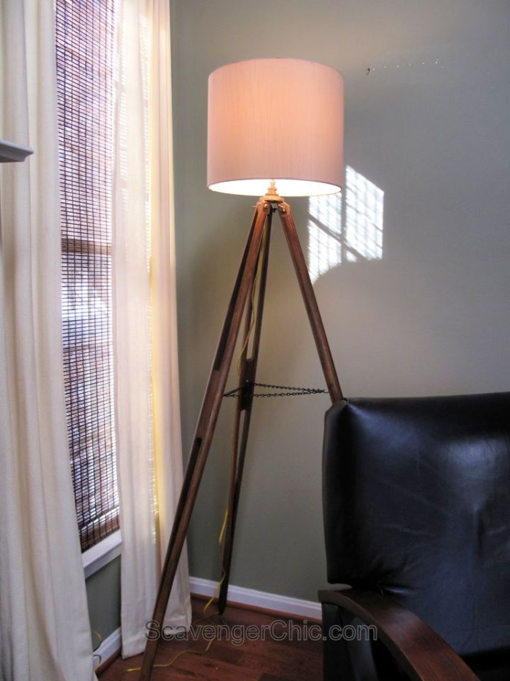 Build Your Own Tripod Floor Lamp