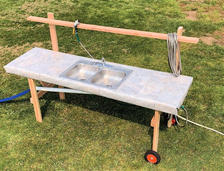 Portable DIY Outdoor Field Sink