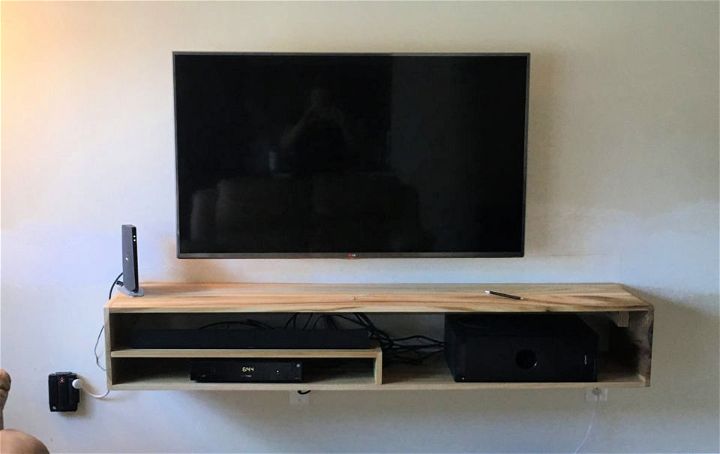 Building a Floating Entertainment Center