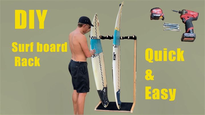 Building a Surfboard Rack at Home