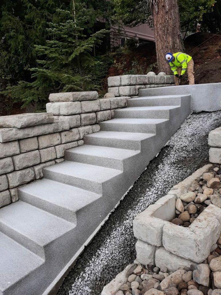 Make Your Own Concrete Steps