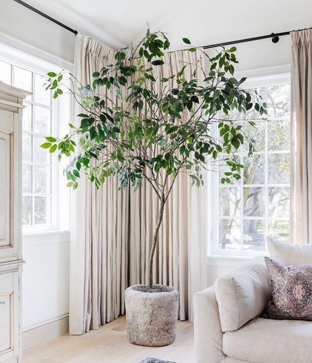 DIY Big Faux Look Real Indoor Tree