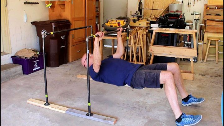DIY Body Row and Dip Bars