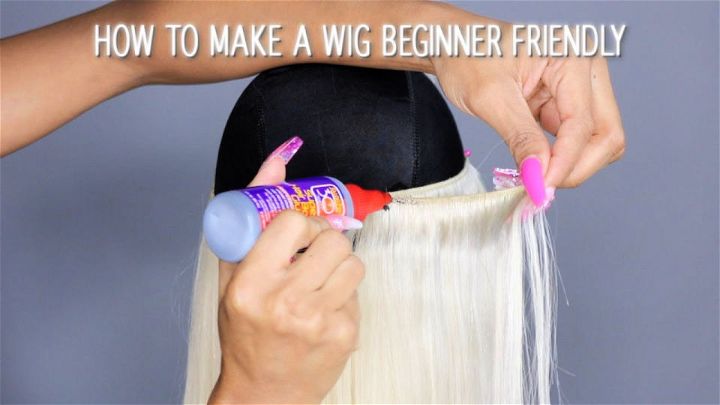 DIY Closure Wig Using Glue