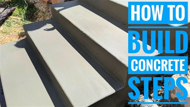 How to Make Concrete Steps 