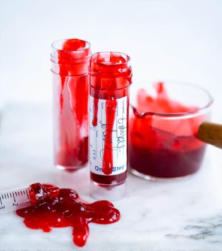 DIY Edible Fake Blood
