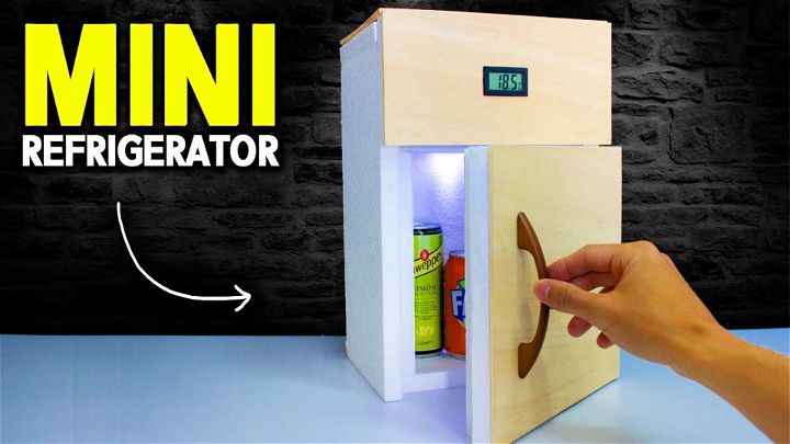 DIY Mini Refrigerator at Home