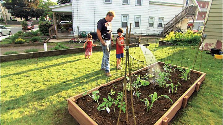 DIY Raised Vegetable Garden