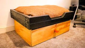 15 Free DIY Raised Dog Bed Plans