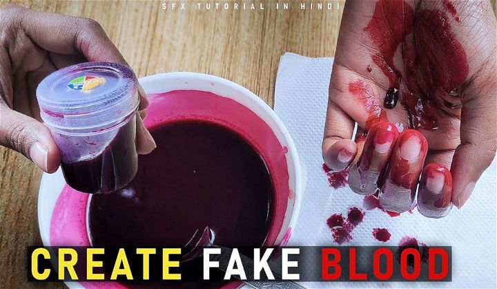 Fake Blood at Home