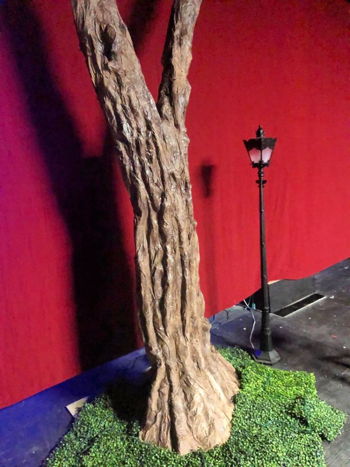 Simple DIY Faux Tree for Stage