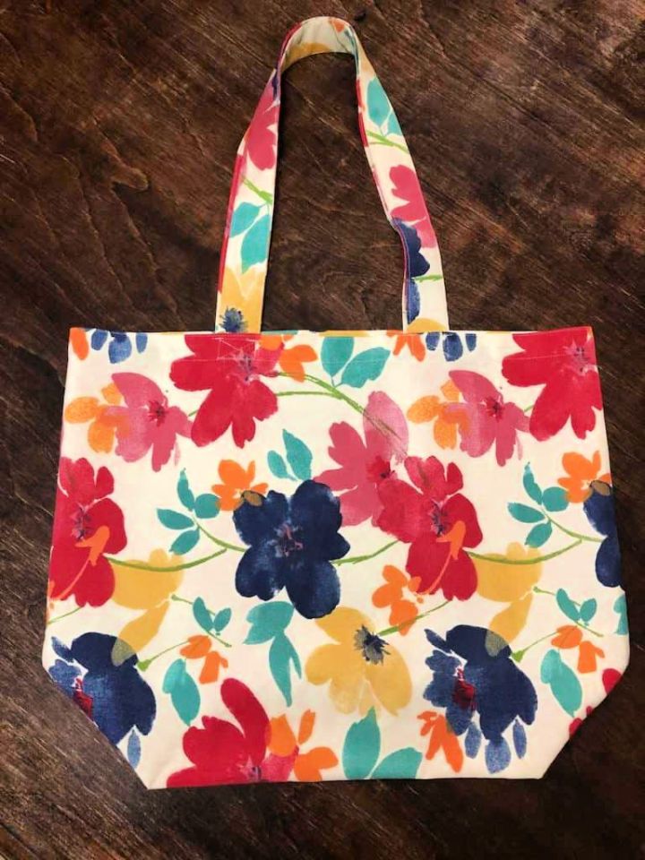 Foldable Reusable Grocery Bag Pattern