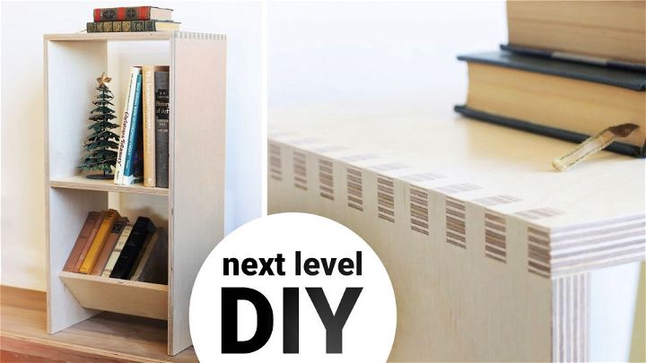 Homemade Plywood Bookcase